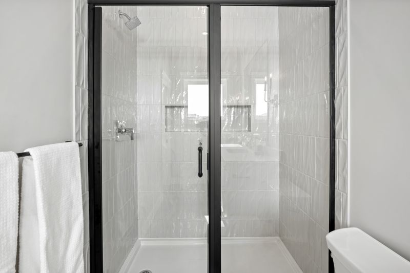 Glass Panel Shower